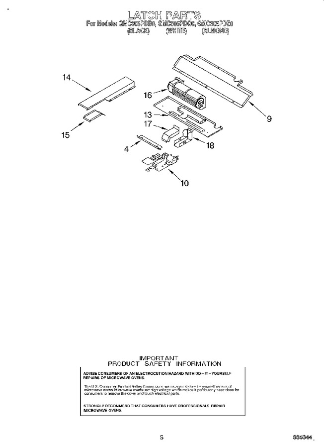 Diagram for GMC305PDQ0