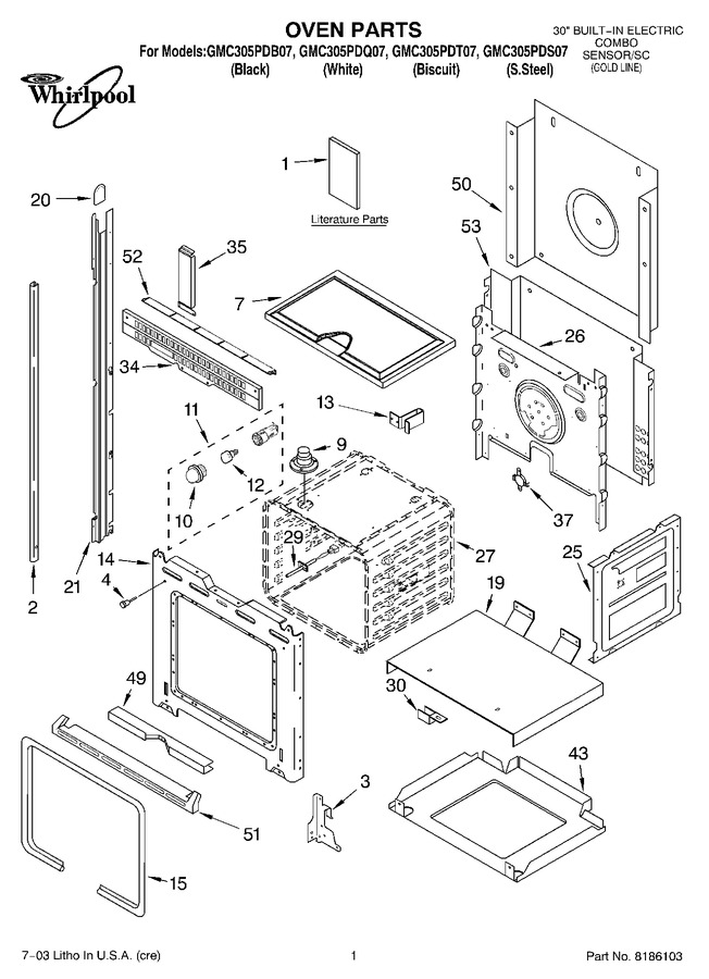 Diagram for GMC305PDT07