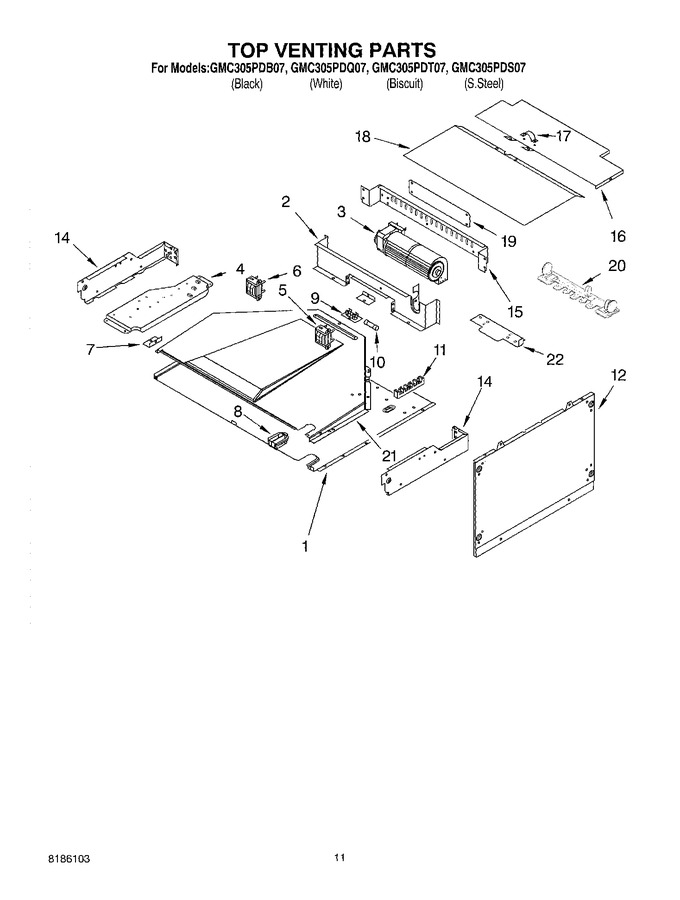 Diagram for GMC305PDT07