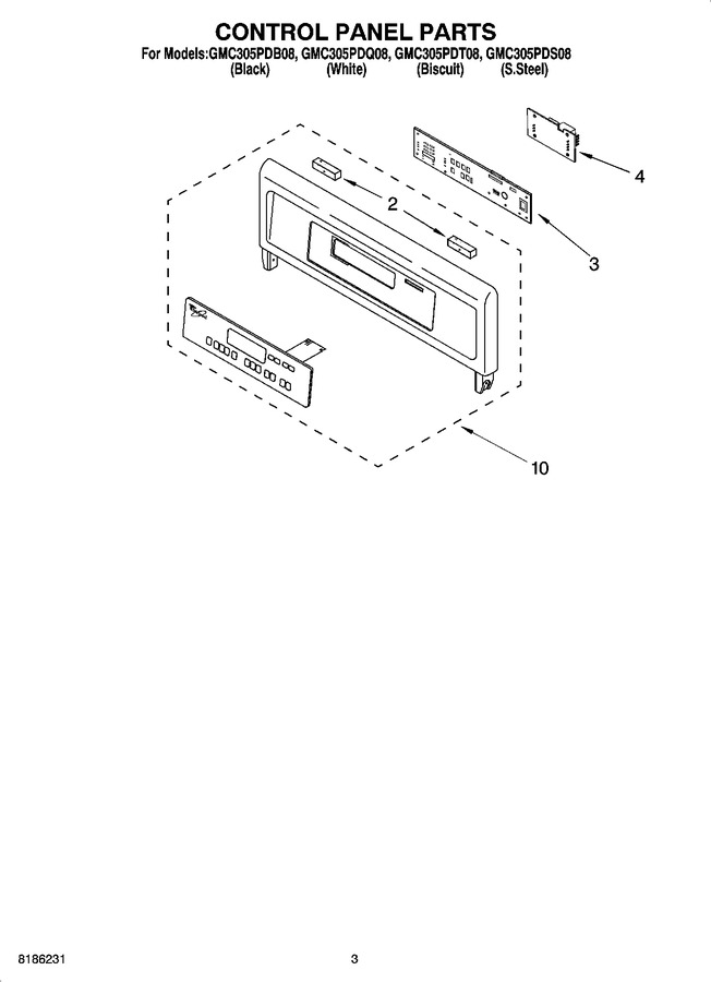 Diagram for GMC305PDS08