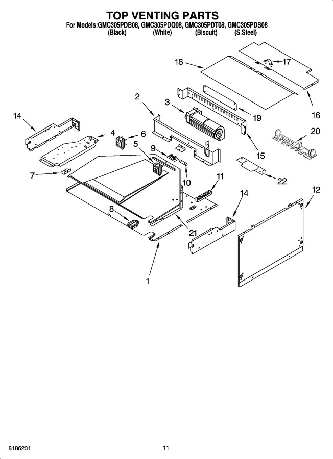 Diagram for GMC305PDS08