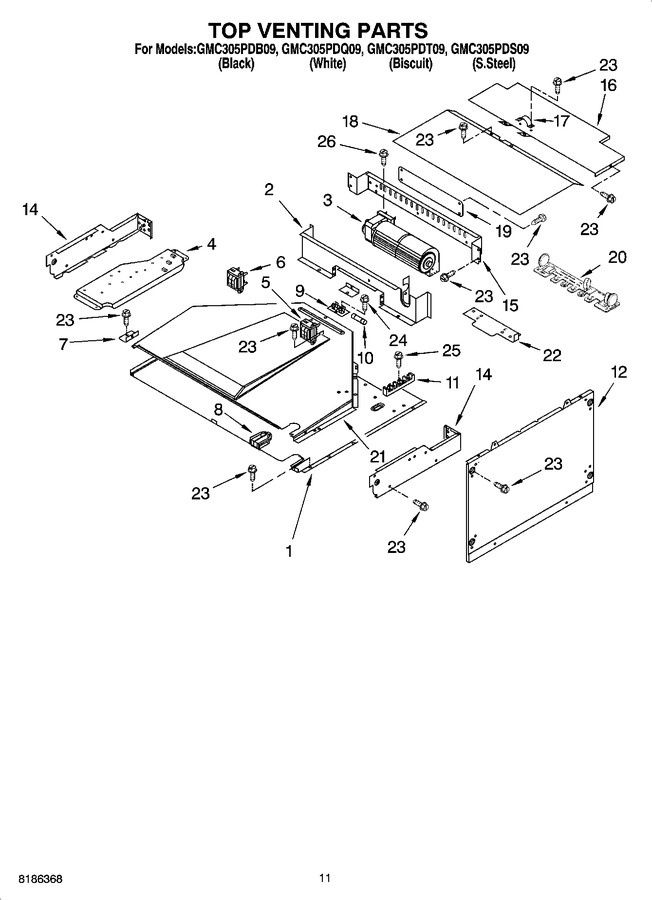 Diagram for GMC305PDS09