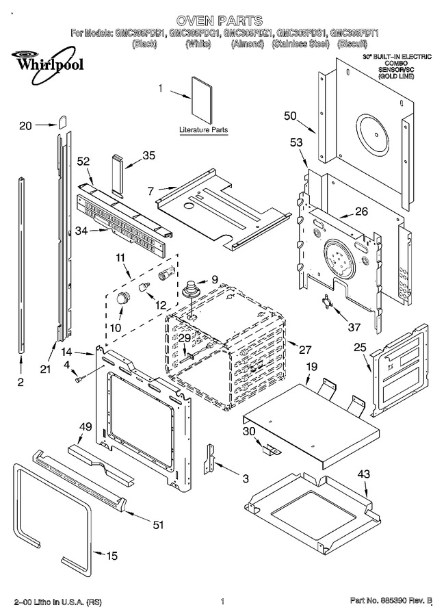 Diagram for GMC305PDS1