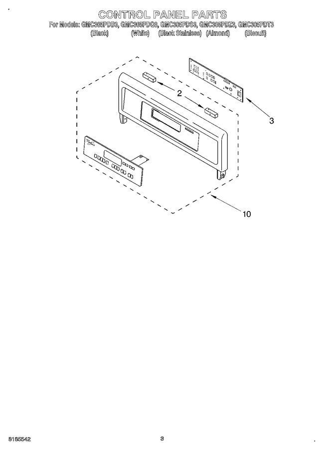 Diagram for GMC305PDZ3