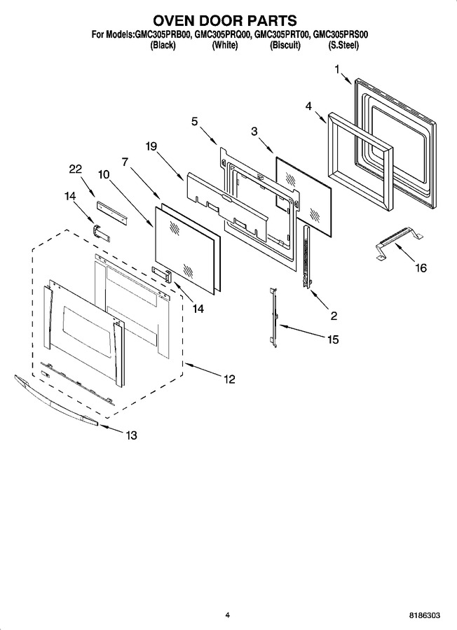 Diagram for GMC305PRS00