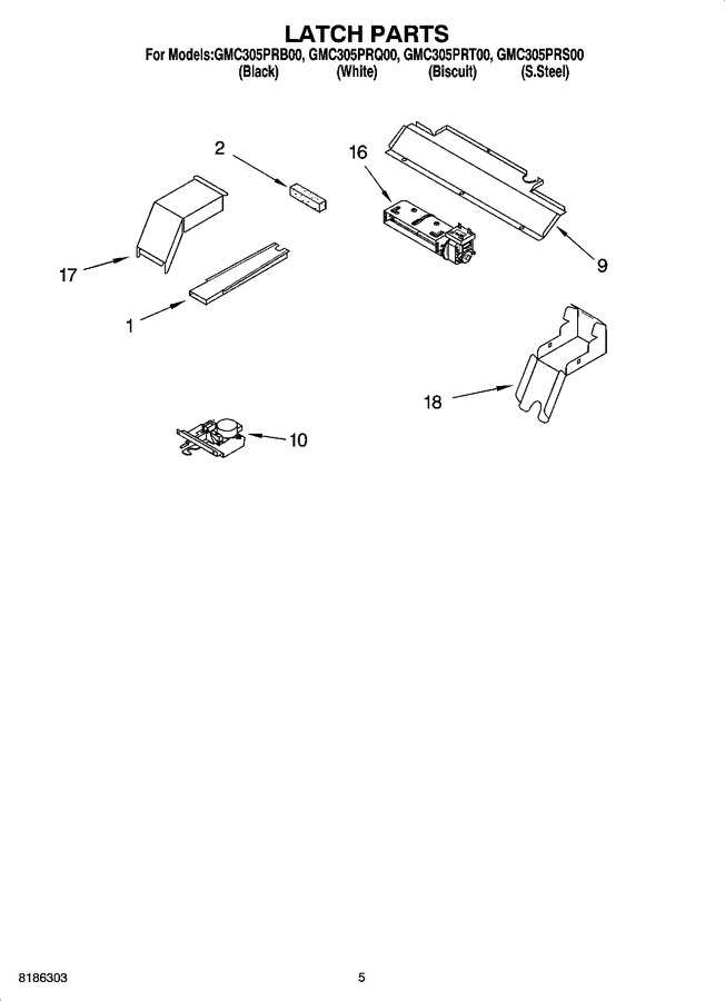 Diagram for GMC305PRS00