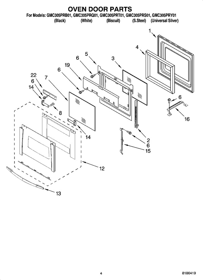 Diagram for GMC305PRQ01