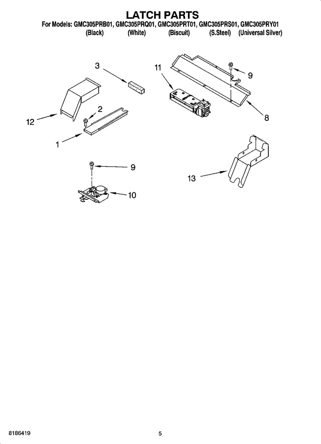 Diagram for GMC305PRT01