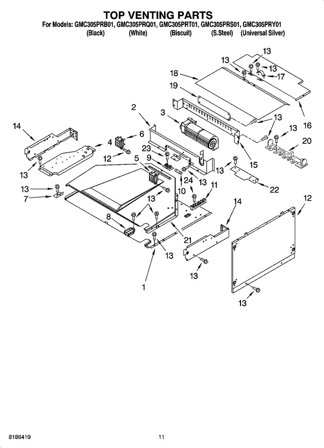 Diagram for GMC305PRT01
