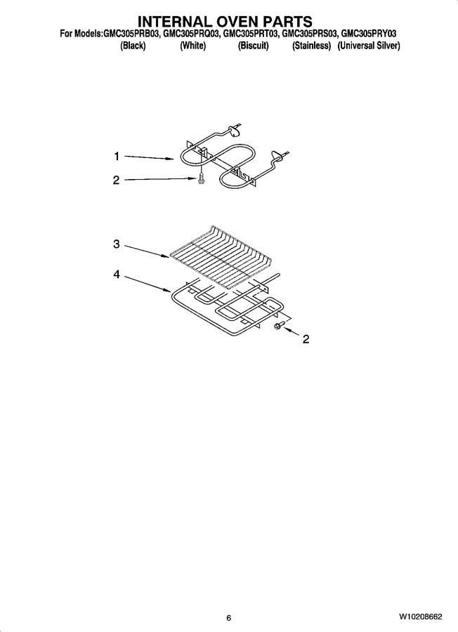 Diagram for GMC305PRY03