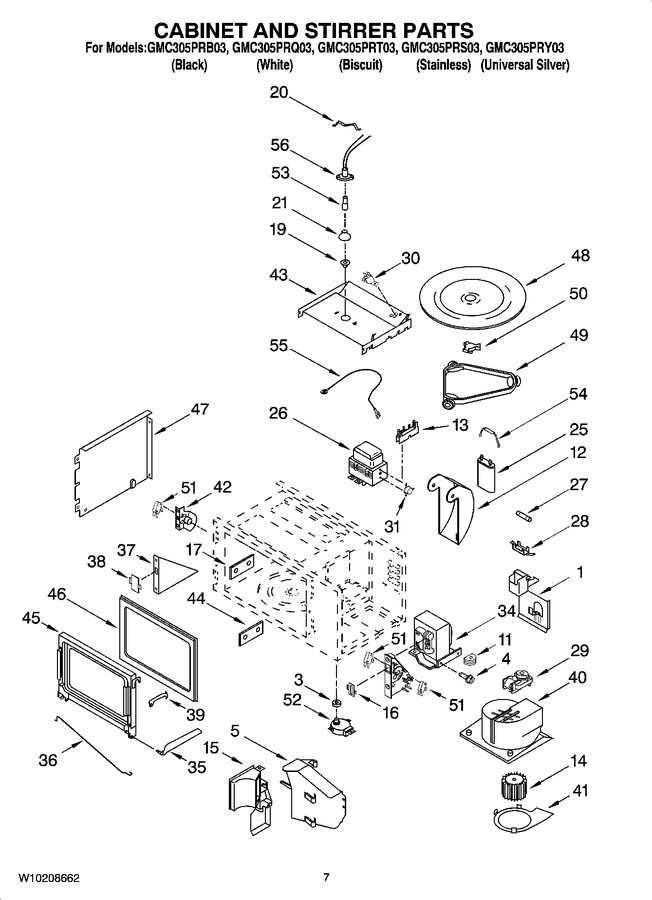 Diagram for GMC305PRY03