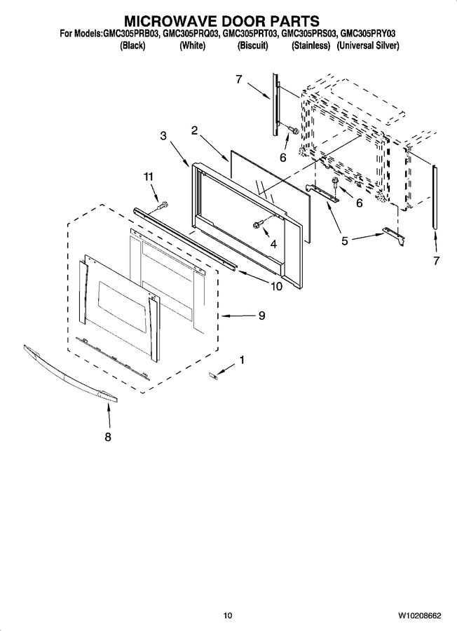 Diagram for GMC305PRY03