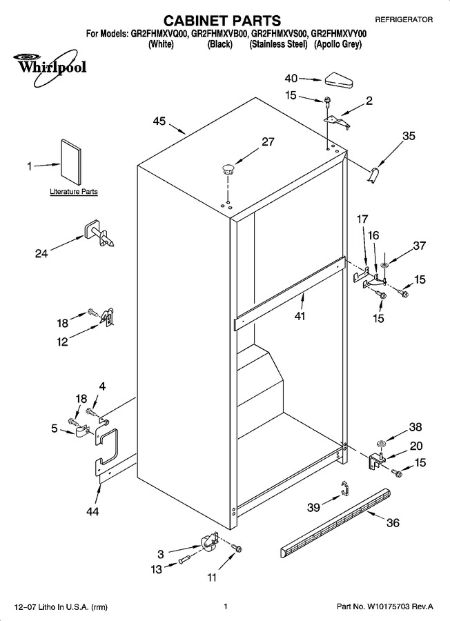 Diagram for GR2FHMXVS00
