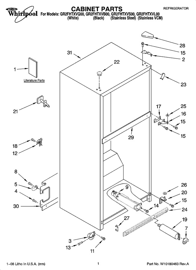 Diagram for GR2FHTXVQ00