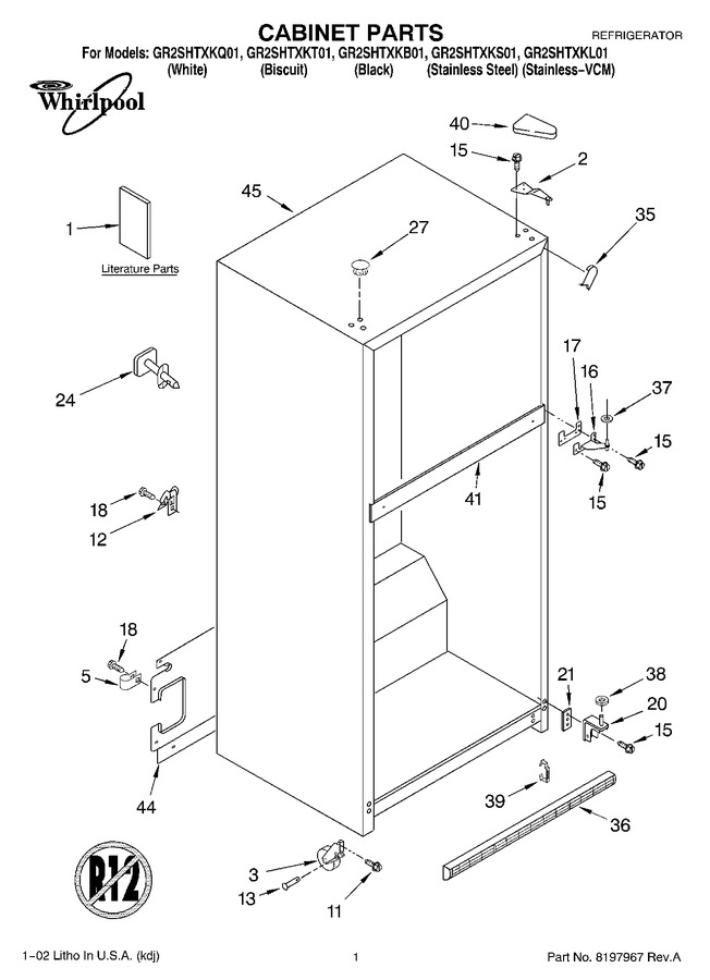Diagram for GR2SHTXKL01