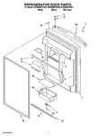Diagram for 04 - Refrigerator Door Parts