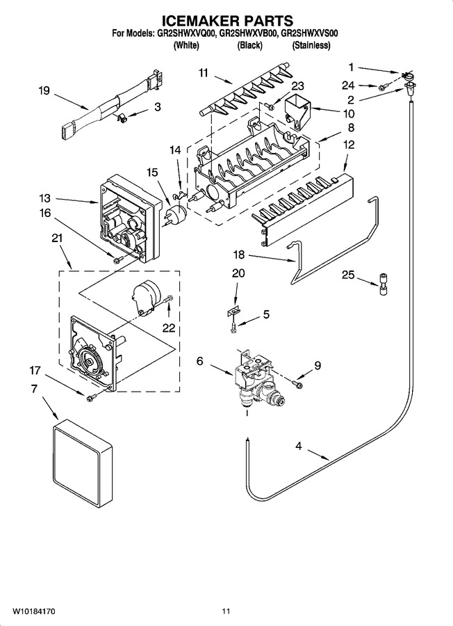 Diagram for GR2SHWXVQ00