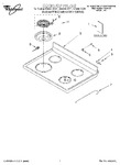 Diagram for 01 - Cooktop, Literature