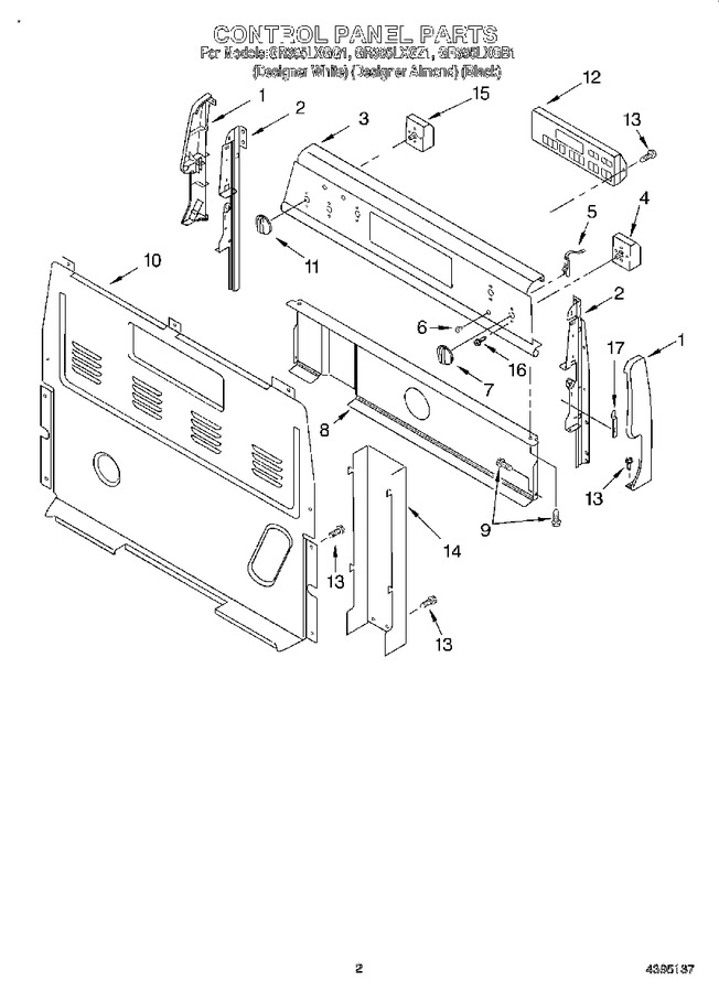Diagram for GR395LXGB1