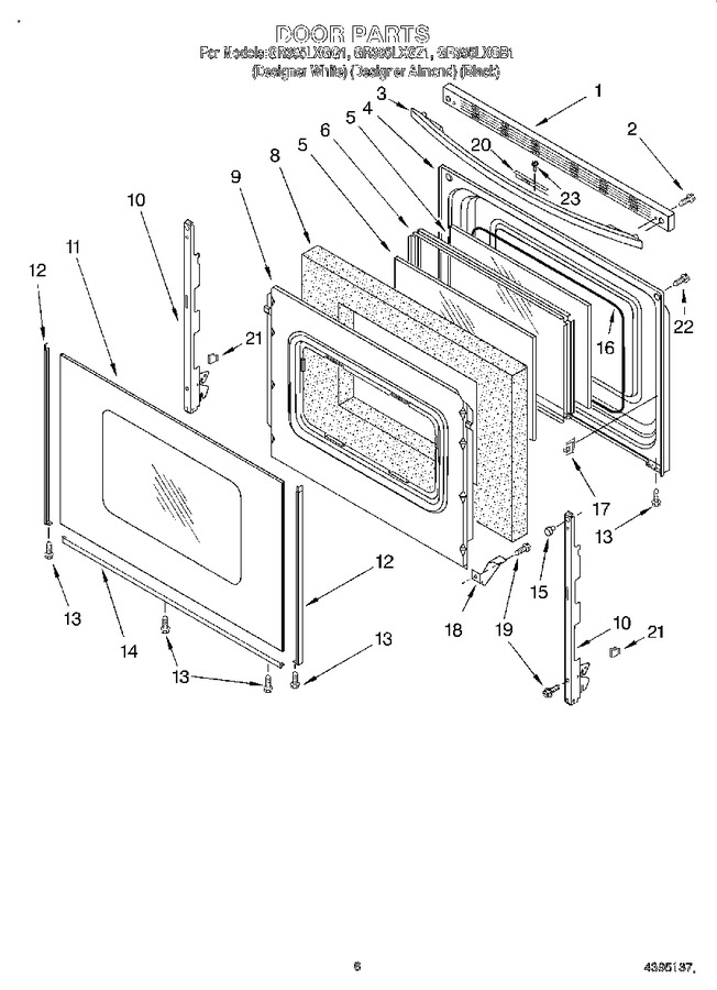 Diagram for GR395LXGB1