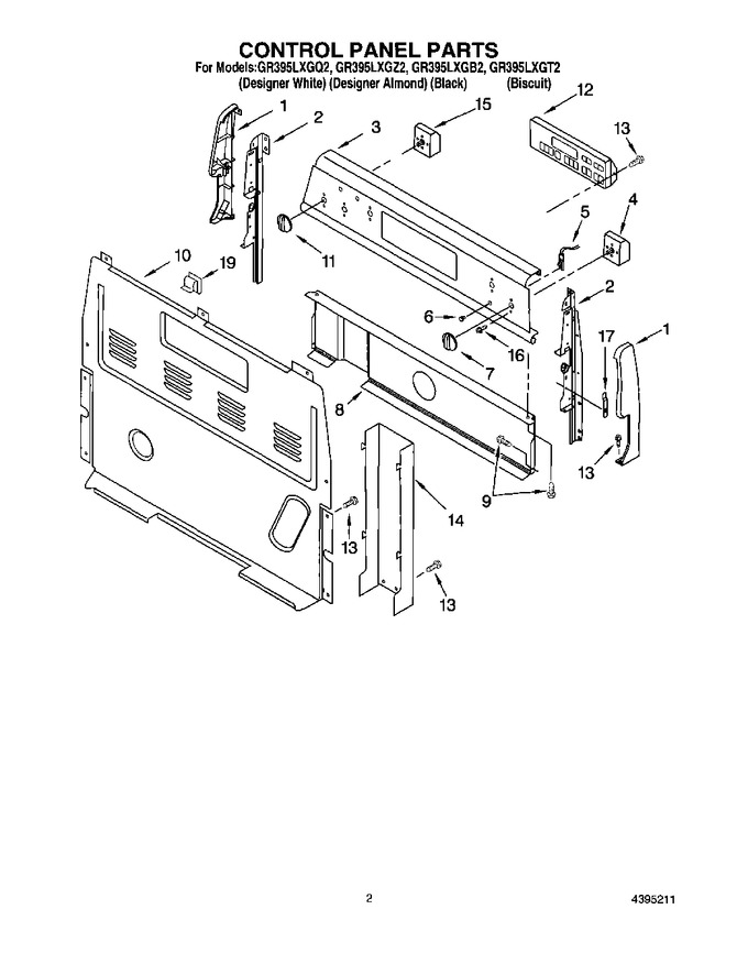 Diagram for GR395LXGB2