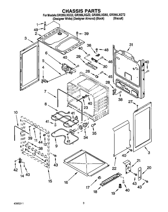 Diagram for GR395LXGT2