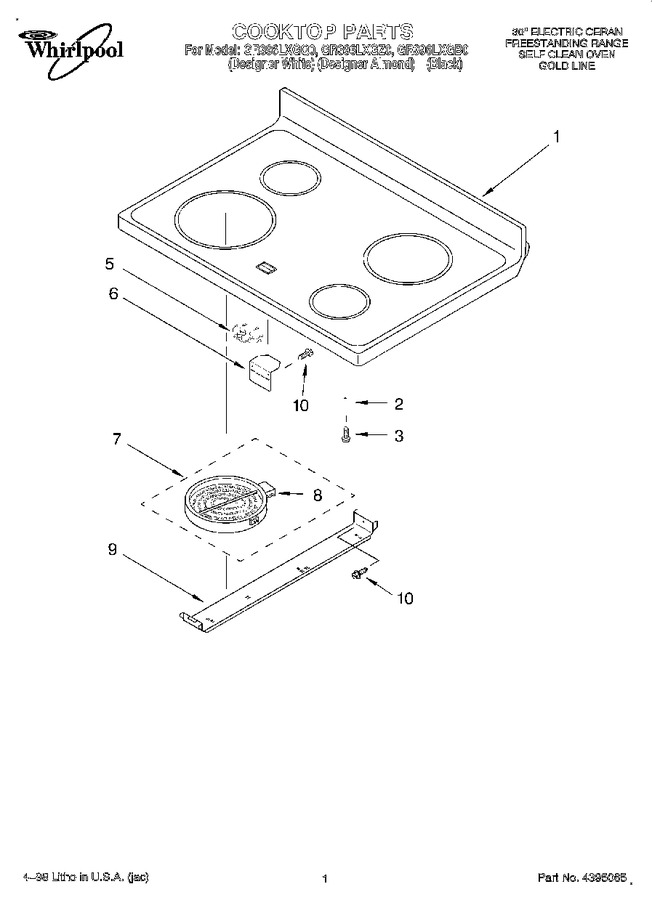 Diagram for GR396LXGZ0