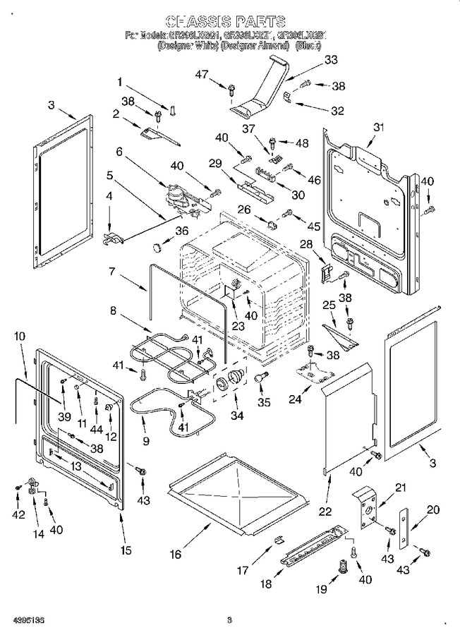 Diagram for GR396LXGB1