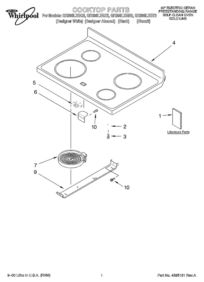 Diagram for GR396LXGB2