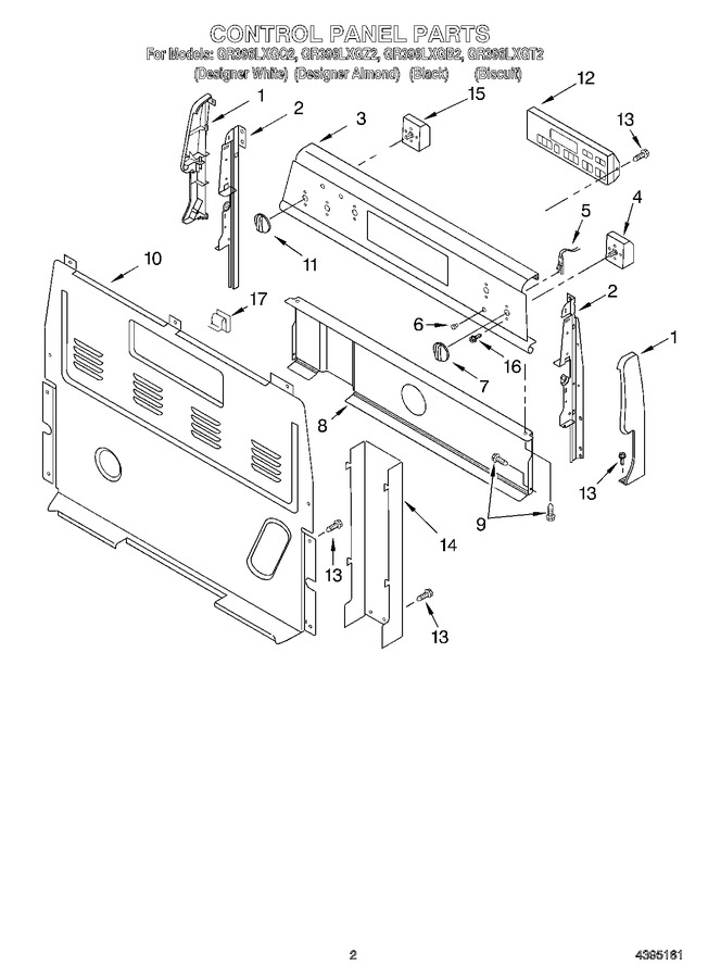 Diagram for GR396LXGB2