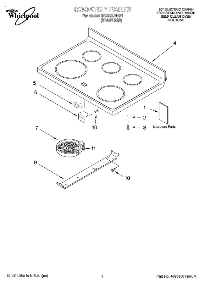 Diagram for GR399LXHS1