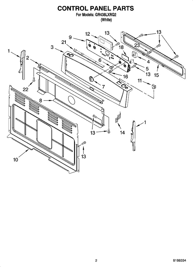 Diagram for GR438LXRQ2