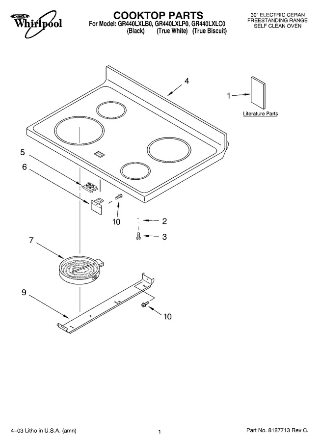Diagram for GR440LXLC0