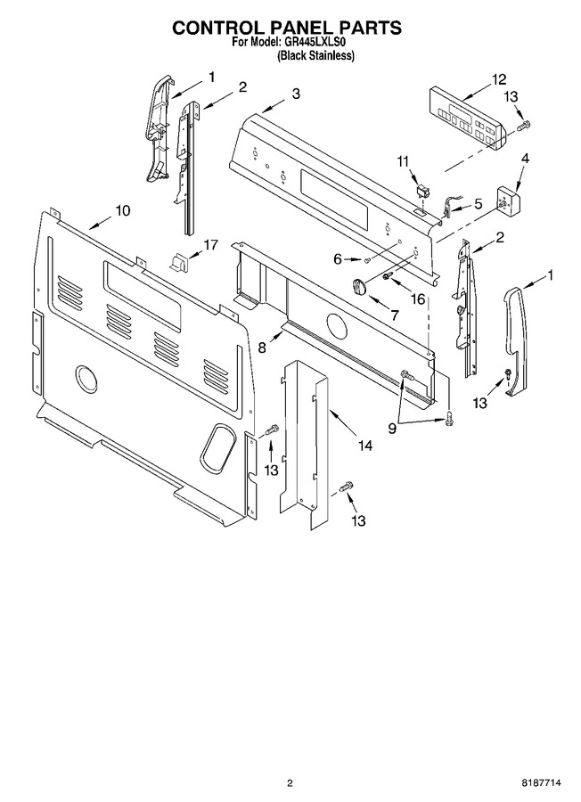 Diagram for GR445LXLS0