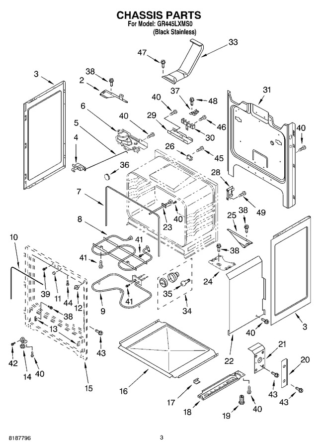 Diagram for GR445LXMS0