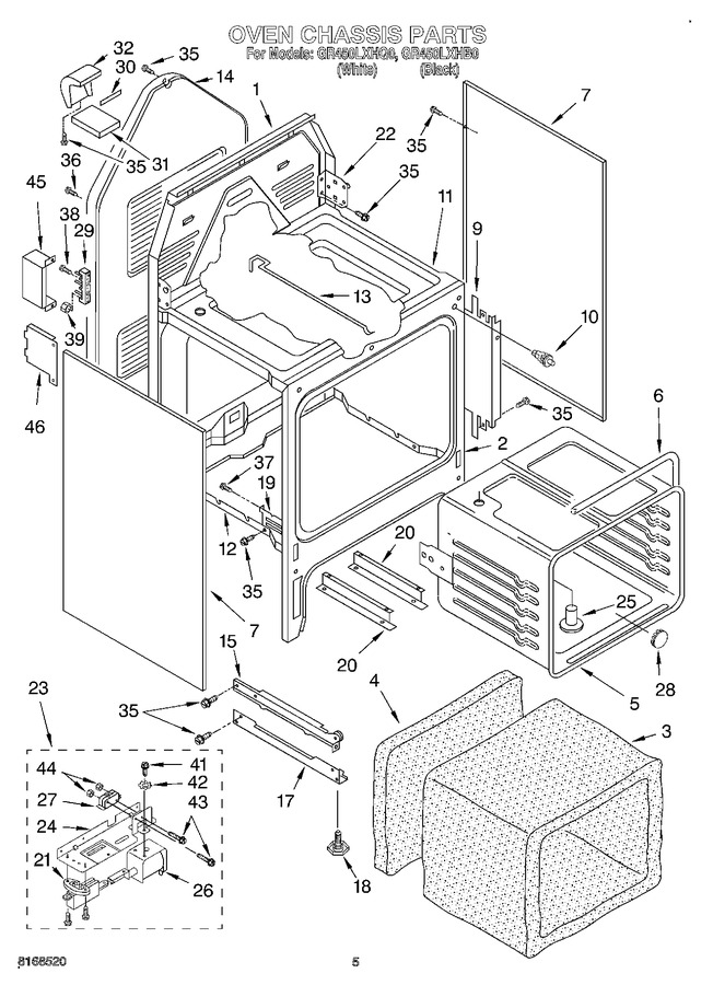 Diagram for GR450LXHQ0