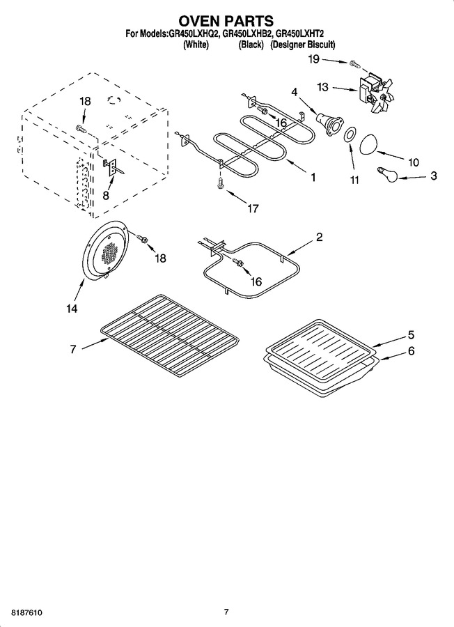 Diagram for GR450LXHB2