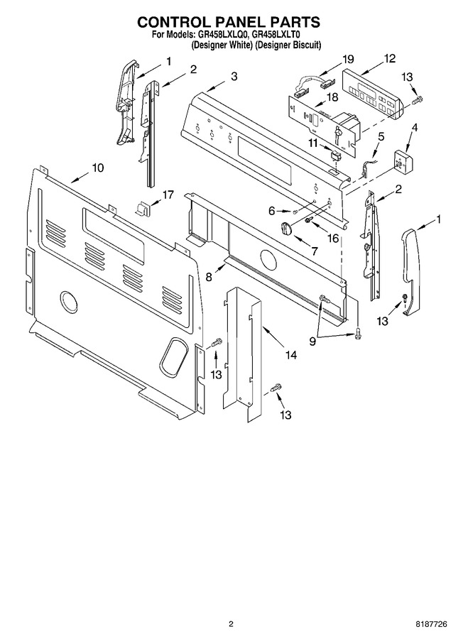 Diagram for GR458LXLT0