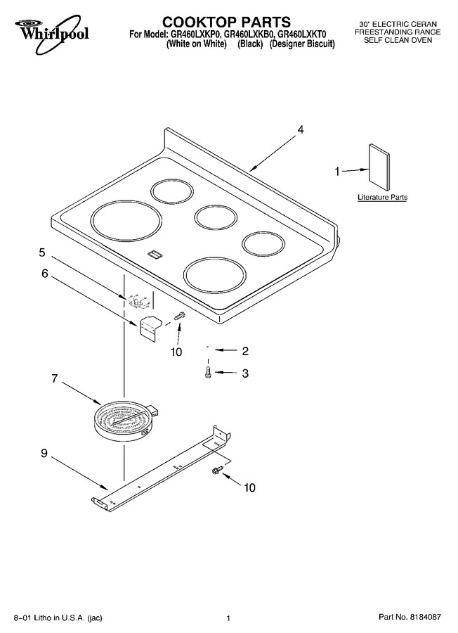 Diagram for GR460LXKP0