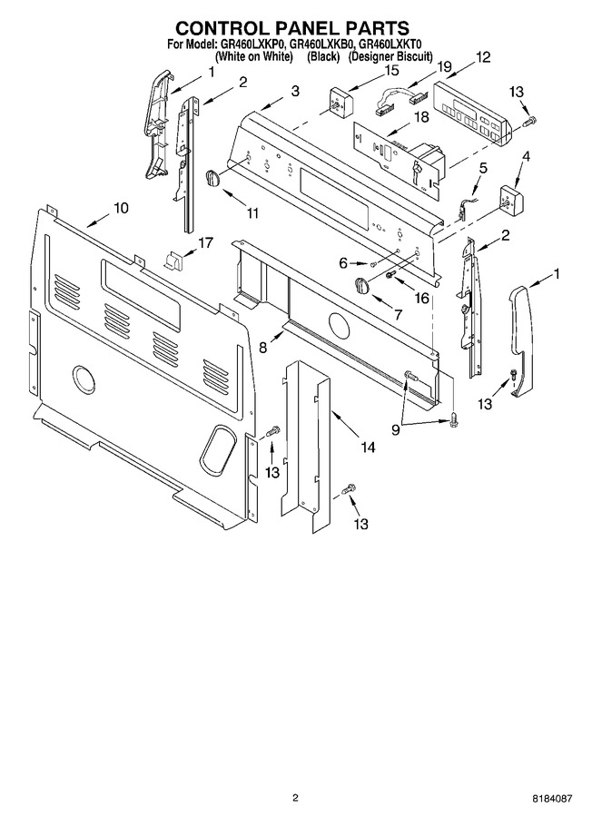 Diagram for GR460LXKP0