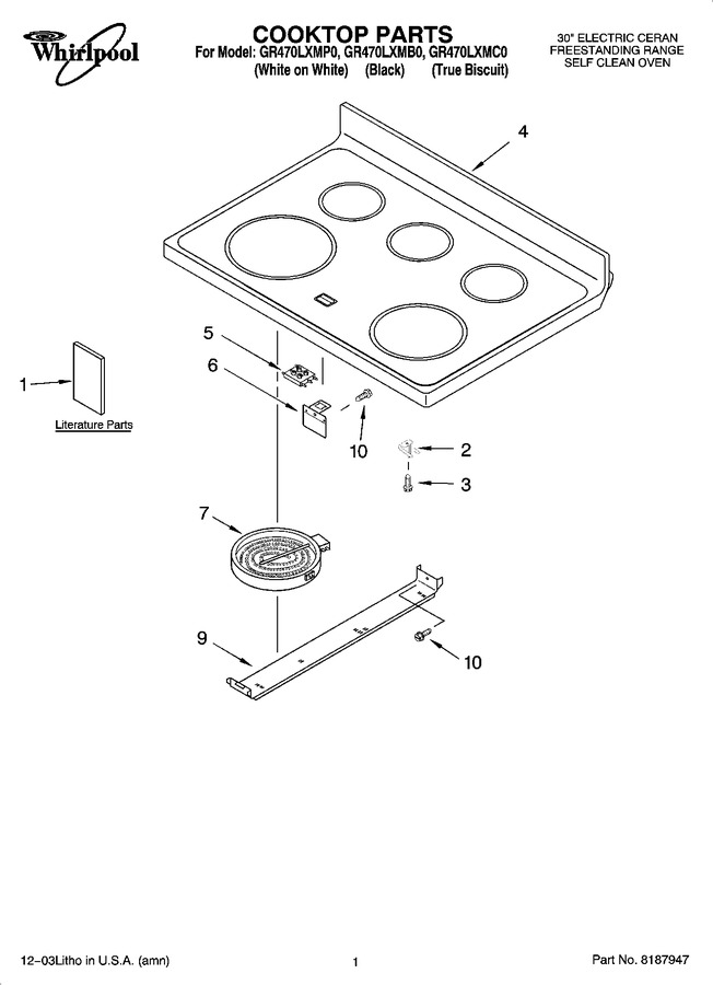 Diagram for GR470LXMB0