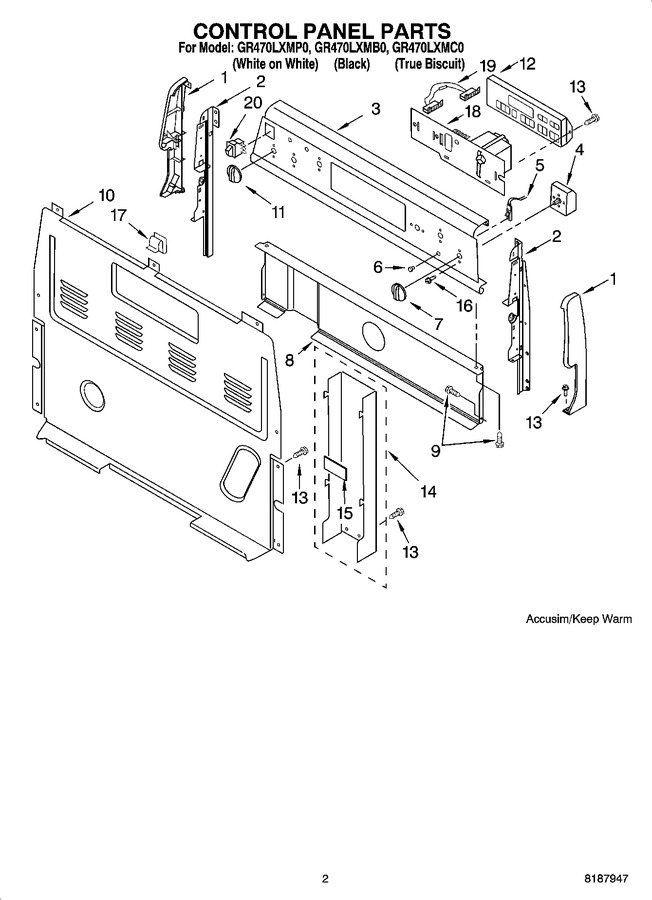 Diagram for GR470LXMB0