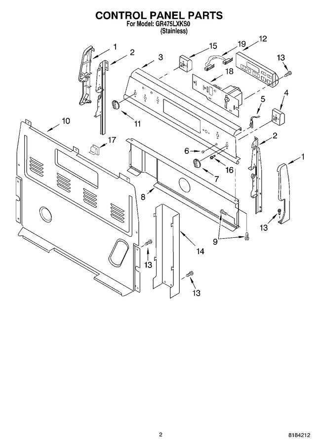 Diagram for GR475LXKS0