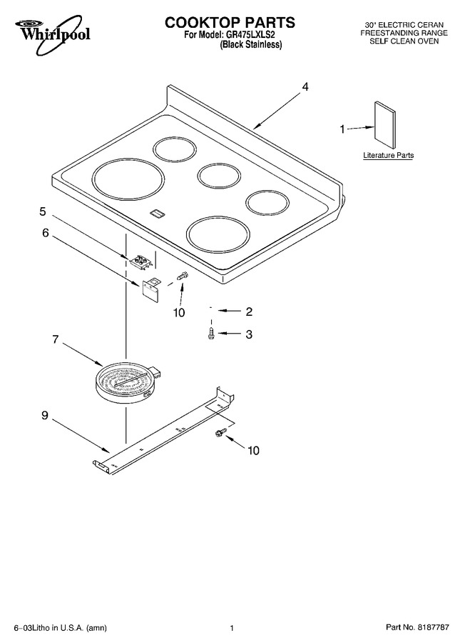 Diagram for GR475LXLS2
