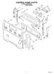 Diagram for 02 - Control Panel Parts
