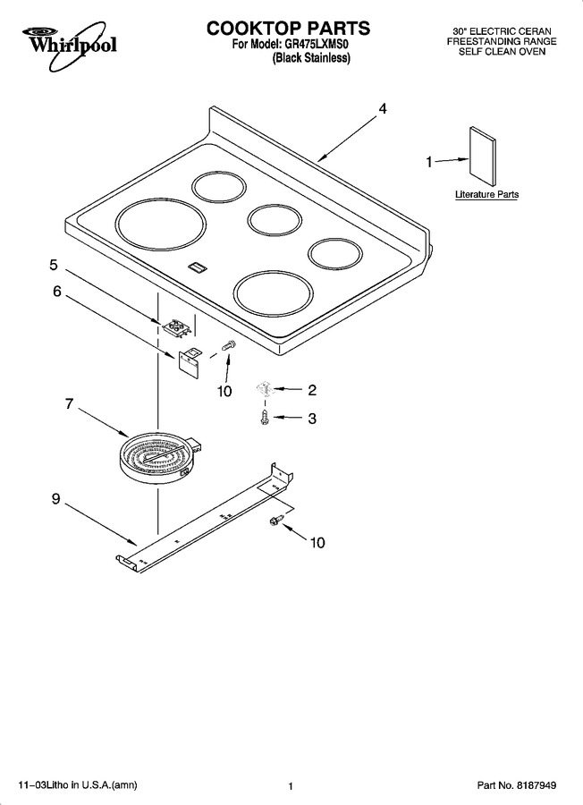 Diagram for GR475LXMS0