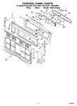 Diagram for 02 - Control Panel Parts