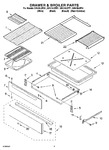 Diagram for 04 - Drawer & Broiler Parts