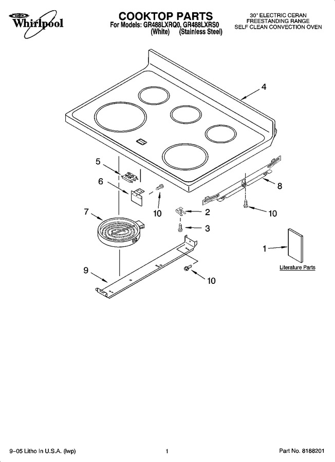 Diagram for GR488LXRS0
