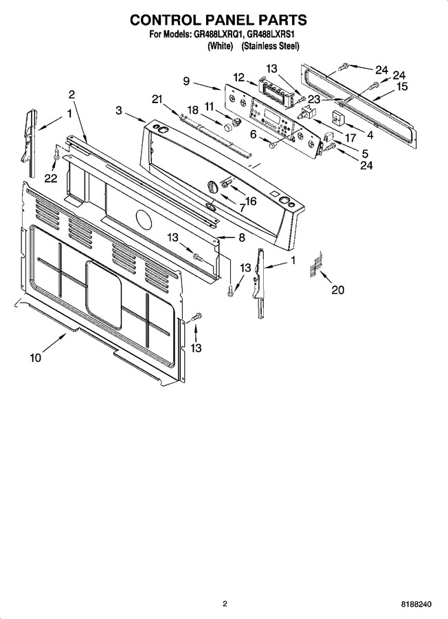 Diagram for GR488LXRQ1